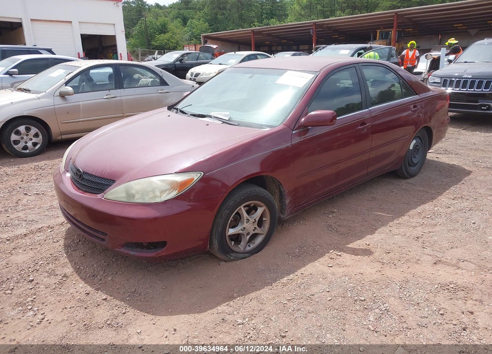2002 TOYOTA CAMRY LE VIN: 4T1BE32K22U057768