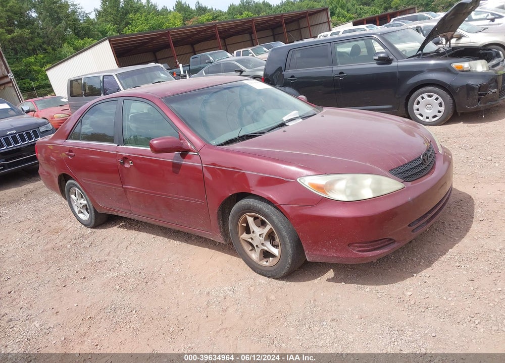 2002 TOYOTA CAMRY LE VIN: 4T1BE32K22U057768