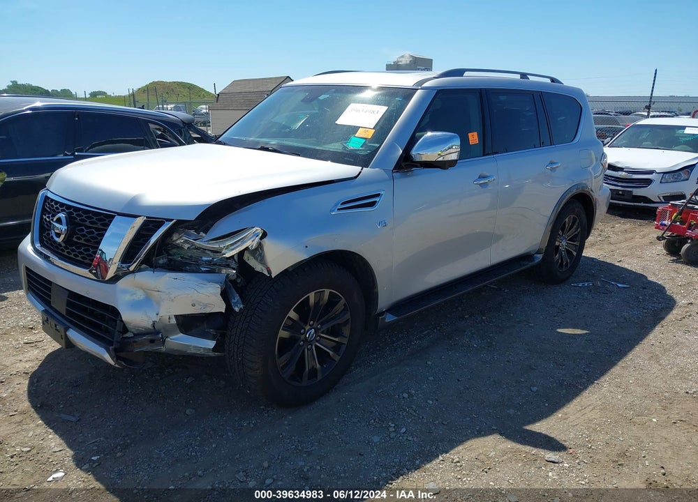 2017 NISSAN ARMADA PLATINUM VIN: JN8AY2NE8H9700700