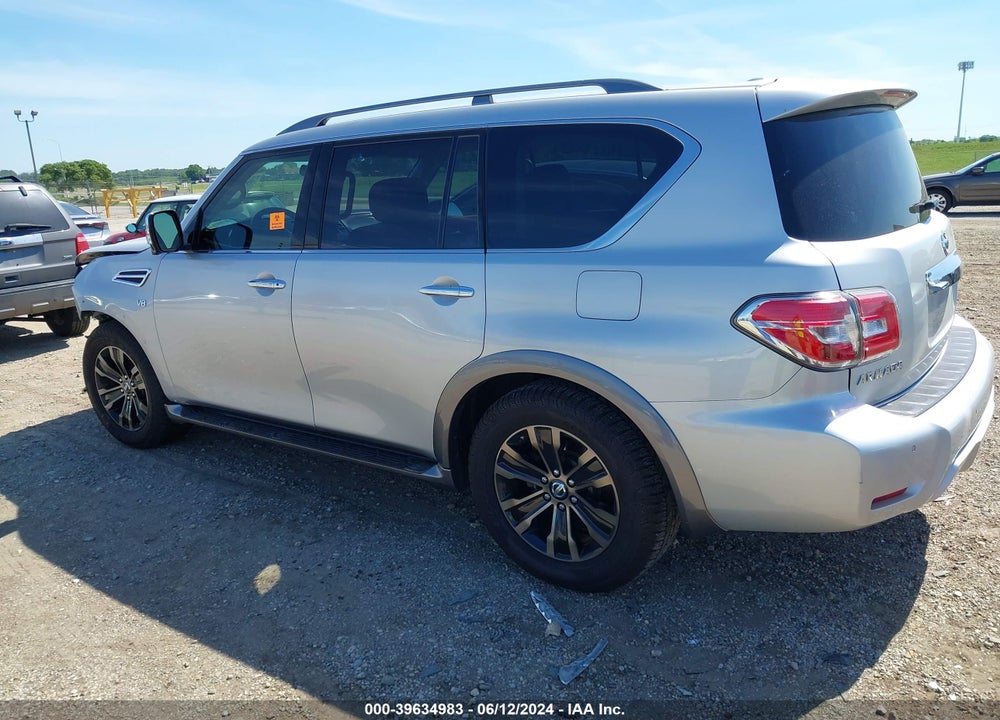 2017 NISSAN ARMADA PLATINUM VIN: JN8AY2NE8H9700700