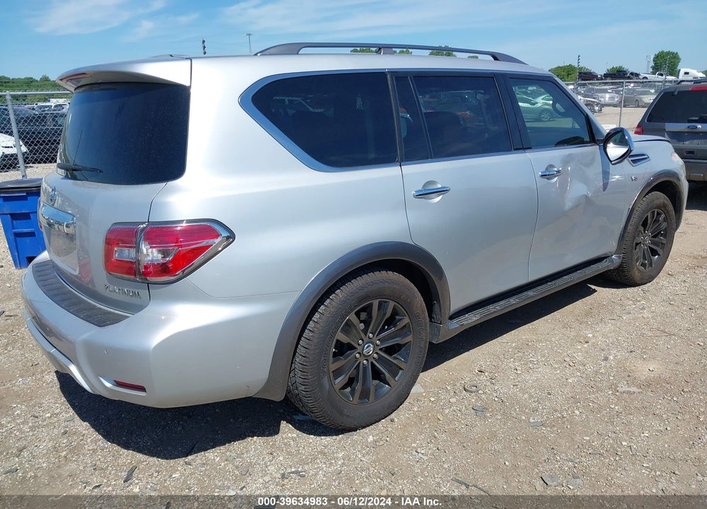 2017 NISSAN ARMADA PLATINUM VIN: JN8AY2NE8H9700700
