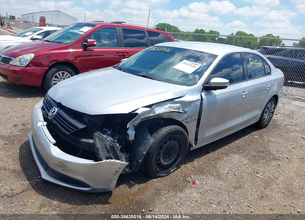 2014 VOLKSWAGEN JETTA 1.8T SE VIN: 3VWD07AJ9EM216173