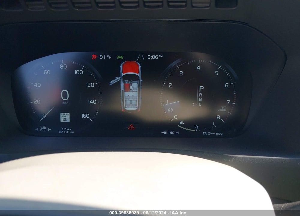 2020 VOLVO XC90 T6 MOMENTUM 7 PASSENGER VIN: YV4A22PK9L1607334