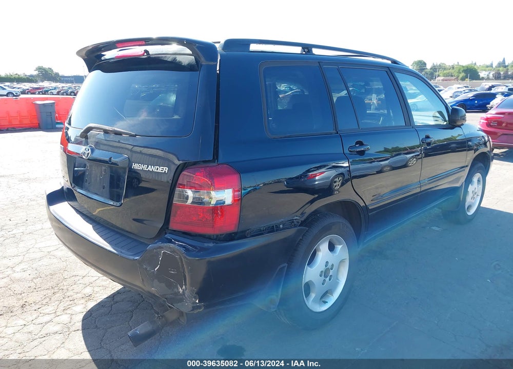 2005 TOYOTA HIGHLANDER LIMITED V6 VIN: JTEEP21A850091560