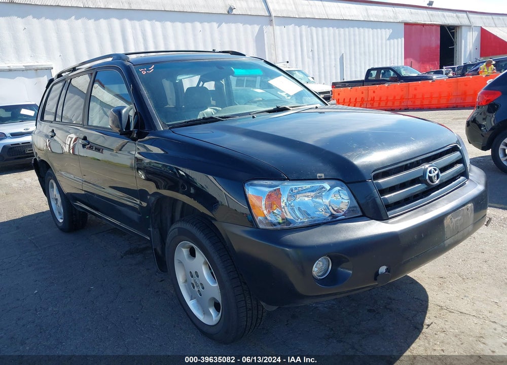 2005 TOYOTA HIGHLANDER LIMITED V6 VIN: JTEEP21A850091560