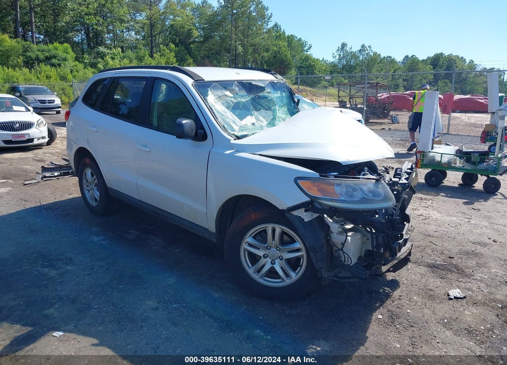 2012 HYUNDAI SANTA FE GLS VIN: 5XYZGDAB4CG163940
