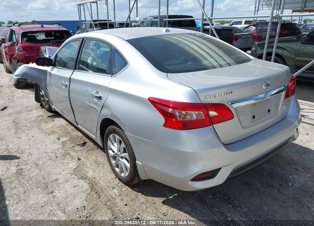 2019 NISSAN SENTRA SV VIN: 3N1AB7AP6KY390116