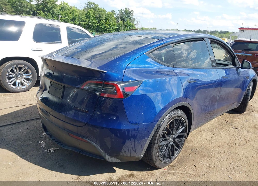 2022 TESLA MODEL Y PERFORMANCE DUAL MOTOR ALL-WHEEL DRIVE VIN: 7SAYGDEFXNF308131