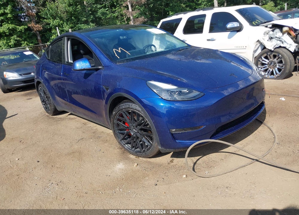 2022 TESLA MODEL Y PERFORMANCE DUAL MOTOR ALL-WHEEL DRIVE VIN: 7SAYGDEFXNF308131