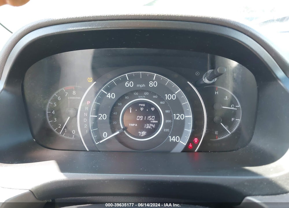 2014 HONDA CR-V EX-L VIN: 5J6RM4H79EL070567