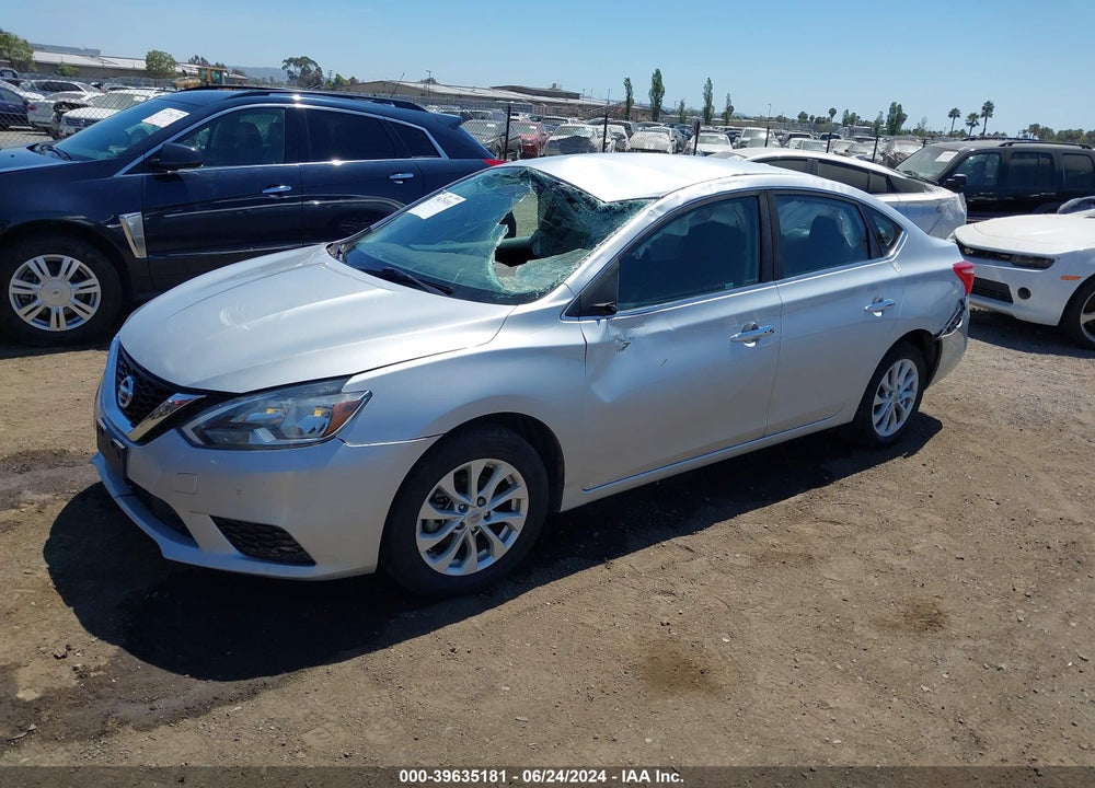 2018 NISSAN SENTRA SV VIN: 3N1AB7AP7JY278505