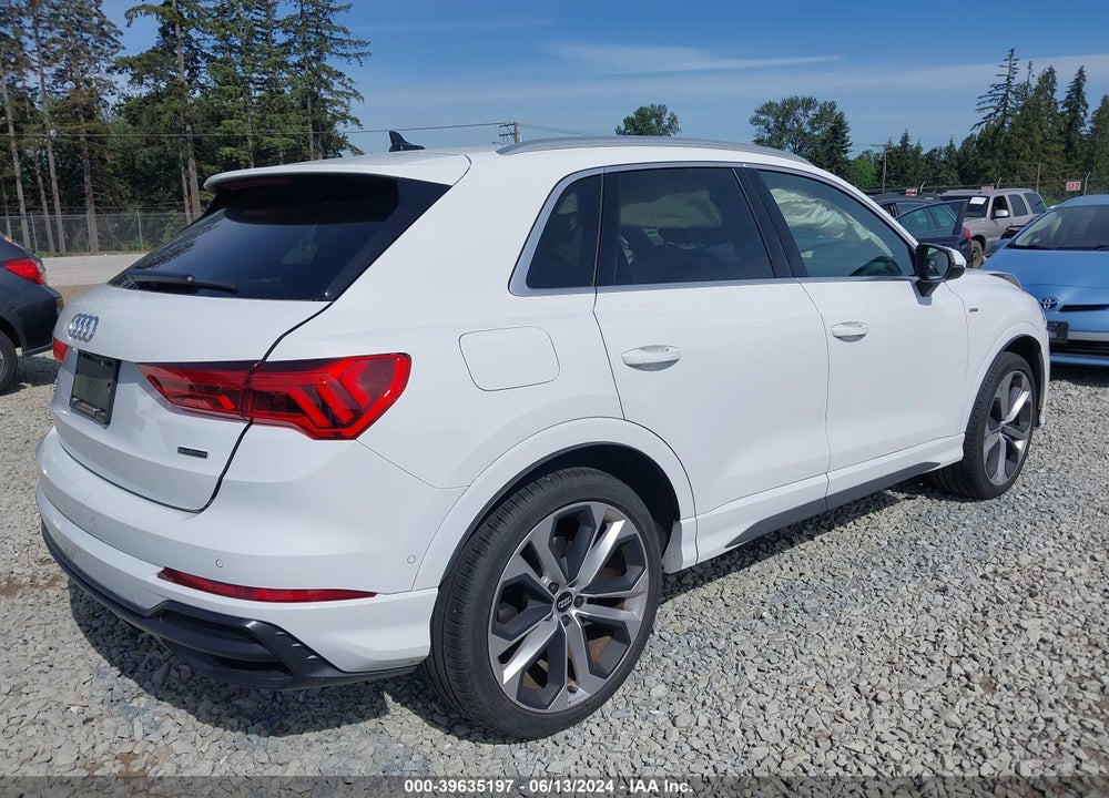2019 AUDI Q3 2.0T S LINE PREMIUM VIN: WA1FECF33K1080058