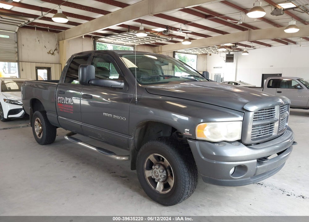 2004 DODGE RAM 2500 SLT/LARAMIE VIN: 3D7KU28C84G231386