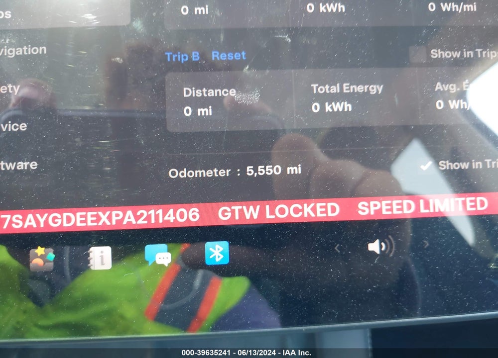 2023 TESLA MODEL Y AWD/LONG RANGE DUAL MOTOR ALL-WHEEL DRIVE VIN: 7SAYGDEEXPA211406