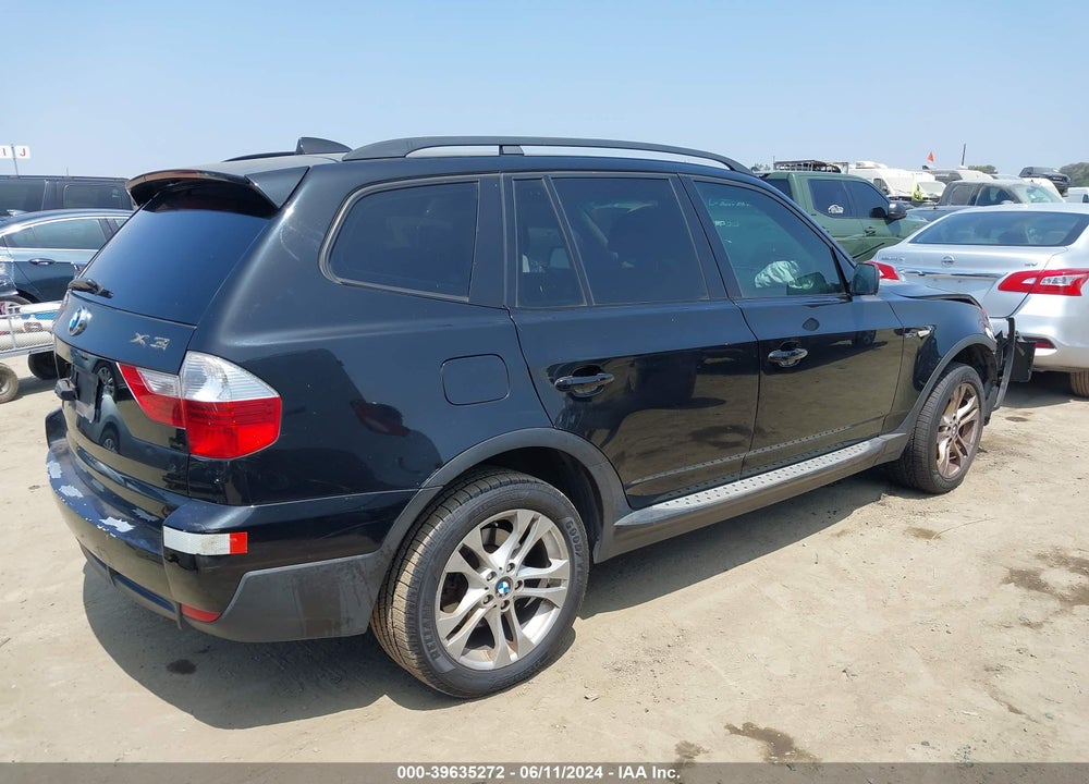 2008 BMW X3 3.0SI VIN: WBXPC93498WJ13398