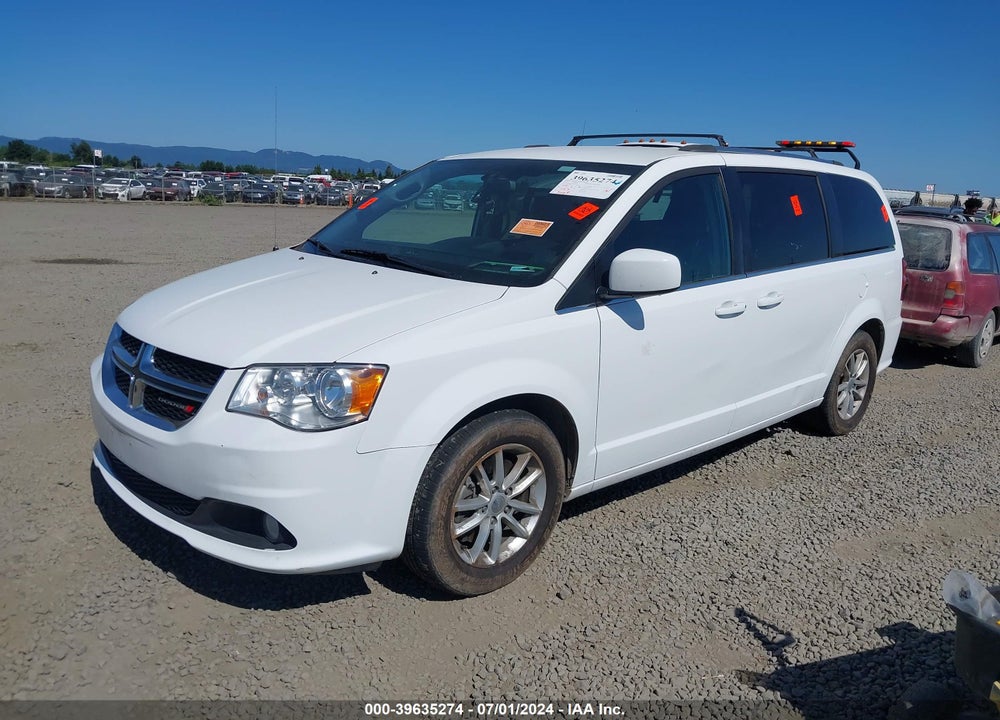 2018 DODGE GRAND CARAVAN SXT VIN: 2C4RDGCG7JR205335