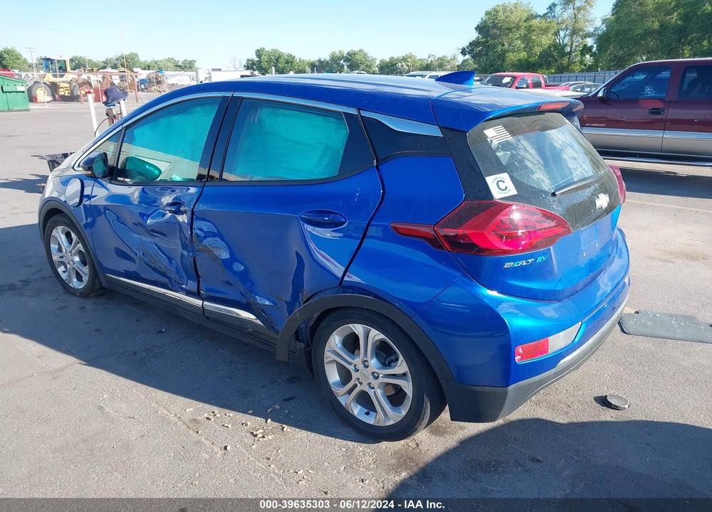 2017 CHEVROLET BOLT EV LT VIN: 1G1FW6S00H4187035