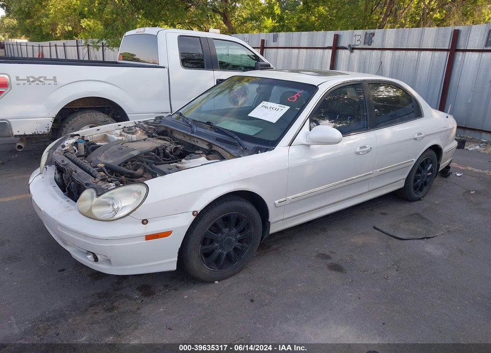 2002 HYUNDAI SONATA GLS/LX VIN: KMHWF35H12A639330