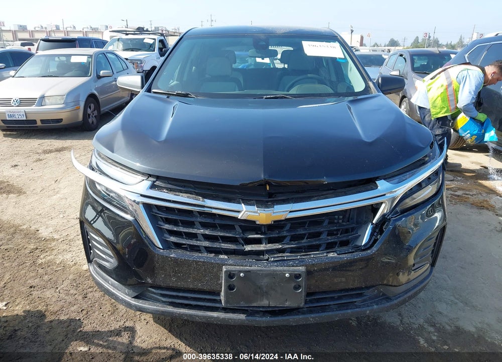 2022 CHEVROLET EQUINOX FWD LS VIN: 2GNAXHEV1N6146335