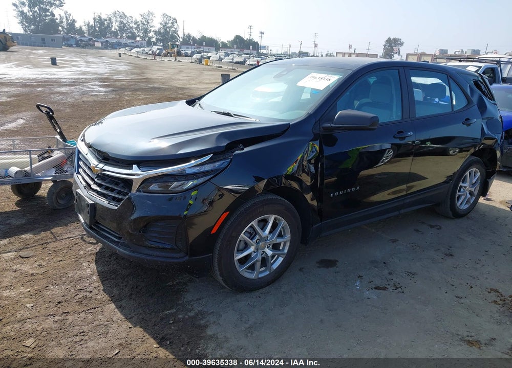 2022 CHEVROLET EQUINOX FWD LS VIN: 2GNAXHEV1N6146335