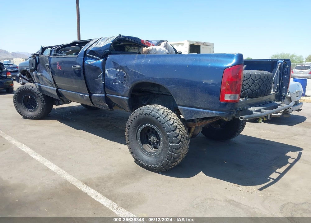 2006 DODGE RAM 3500 SLT VIN: 3D7LX39CX6G191928