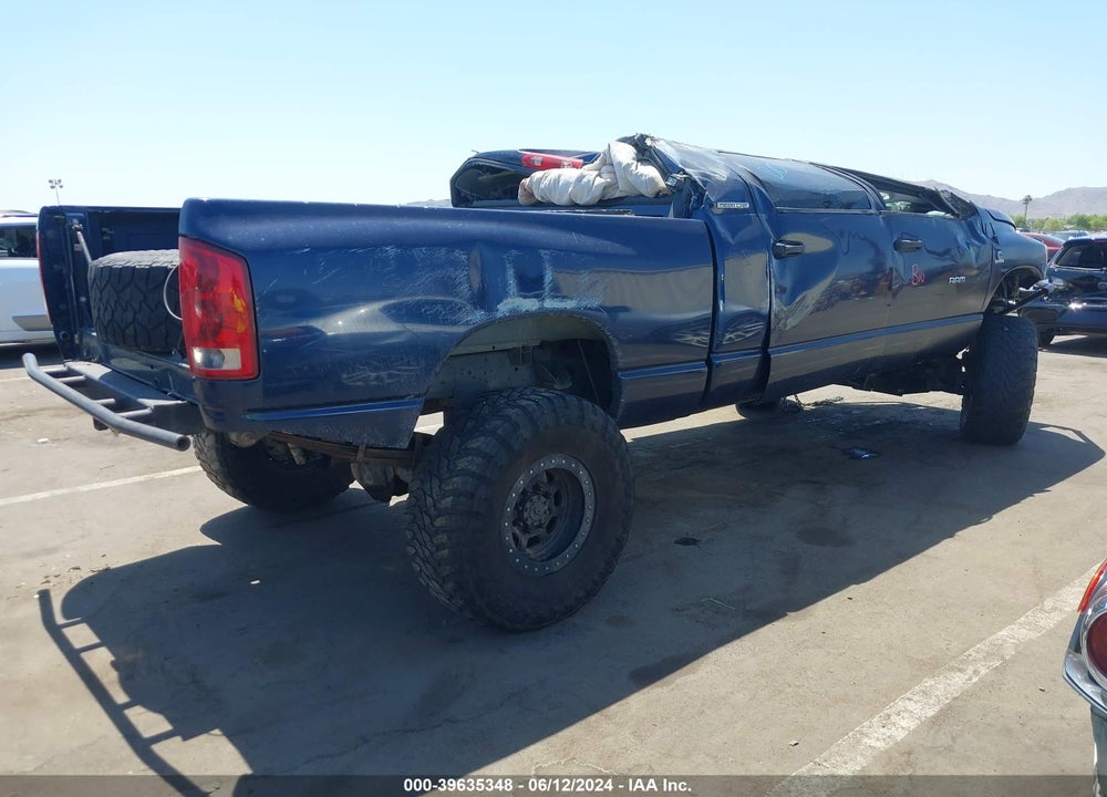2006 DODGE RAM 3500 SLT VIN: 3D7LX39CX6G191928