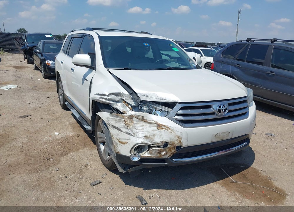 2012 TOYOTA HIGHLANDER LIMITED V6 VIN: 5TDYK3EH4CS074715