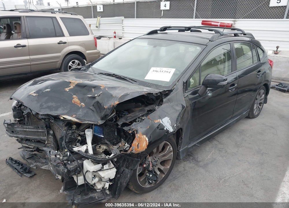 2015 SUBARU IMPREZA 2.0I SPORT LIMITED VIN: JF1GPAW64FH200486