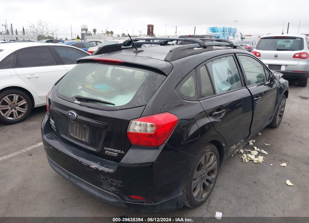 2015 SUBARU IMPREZA 2.0I SPORT LIMITED VIN: JF1GPAW64FH200486