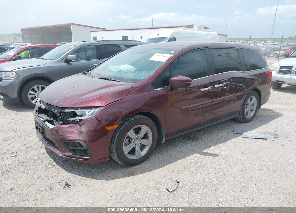 2020 HONDA ODYSSEY EX-L/EX-L W/NAVI RES VIN: 5FNRL6H79LB066068
