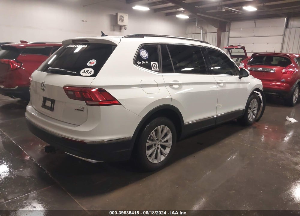 2018 VOLKSWAGEN TIGUAN 2.0T SE/2.0T SEL VIN: 3VV2B7AX7JM119834