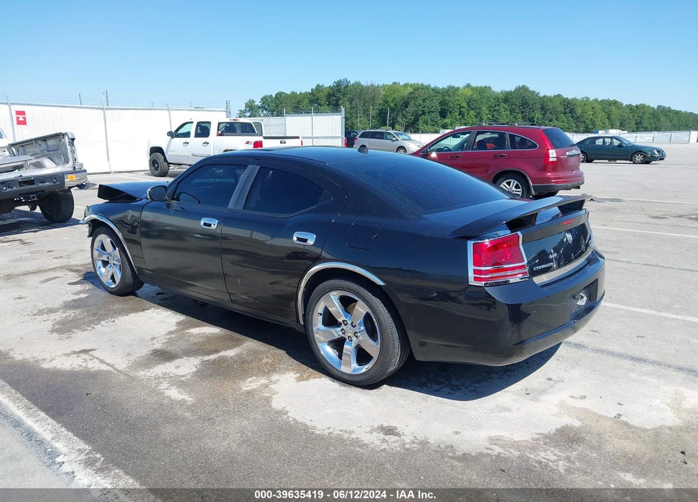 2008 DODGE CHARGER SXT VIN: 2B3KA33G68H309495