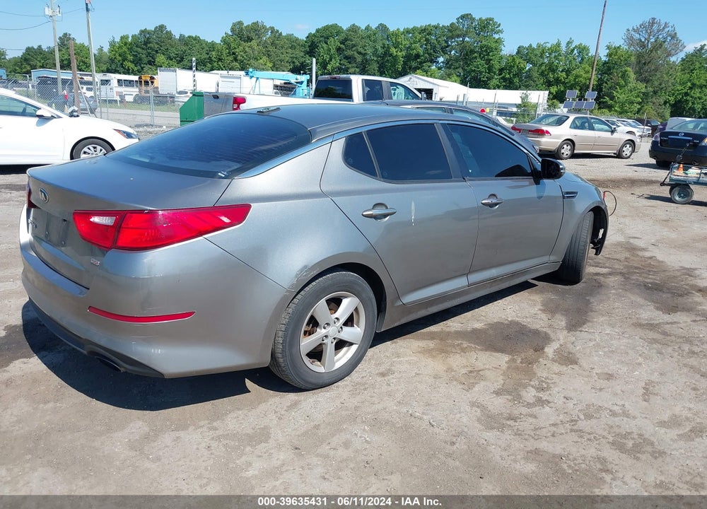2014 KIA OPTIMA LX VIN: 5XXGM4A72EG281925