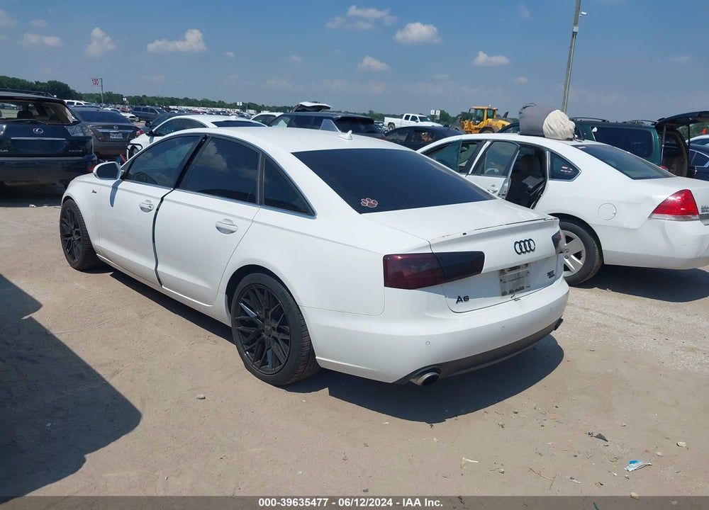 2014 AUDI A6 3.0T PREMIUM PLUS VIN: WAUFGAFC5EN100616