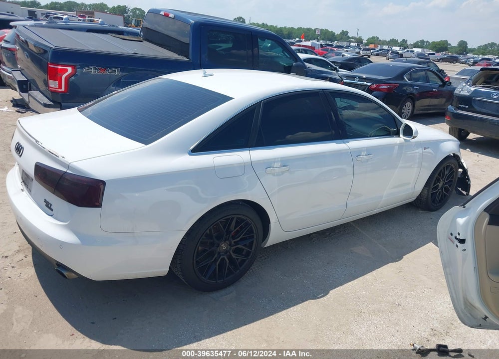 2014 AUDI A6 3.0T PREMIUM PLUS VIN: WAUFGAFC5EN100616