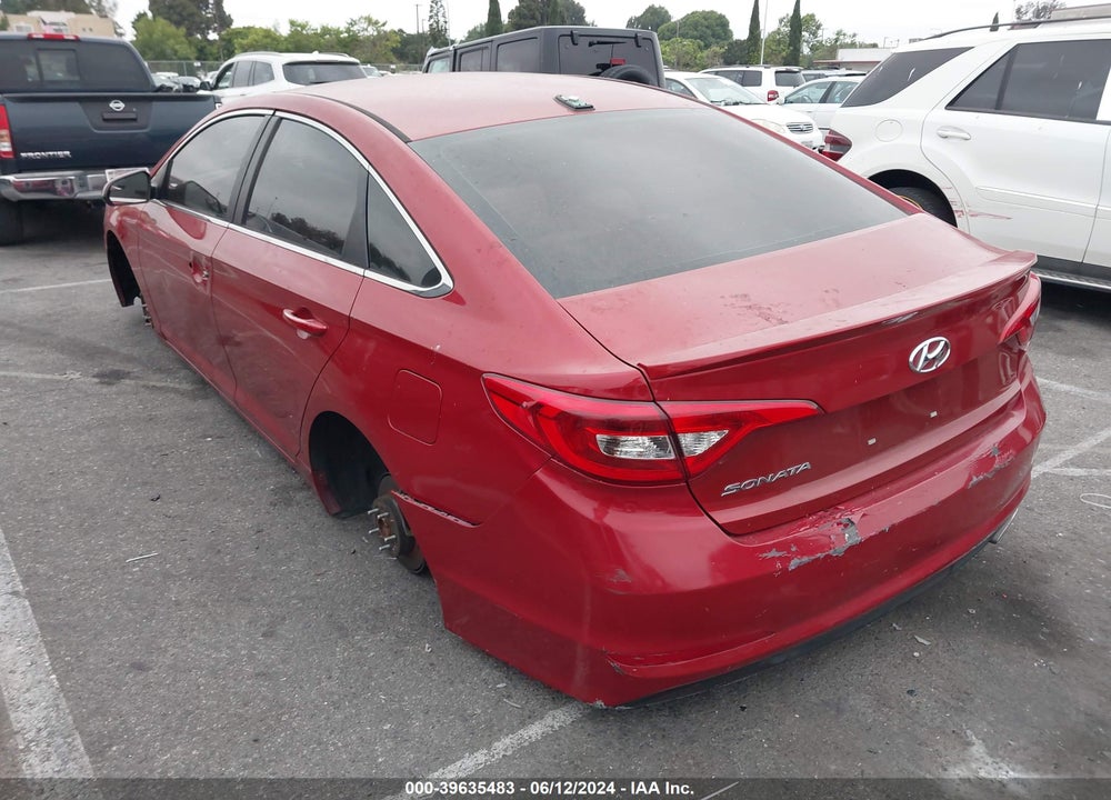 2017 HYUNDAI SONATA VIN: 5NPE24AF7HH496441