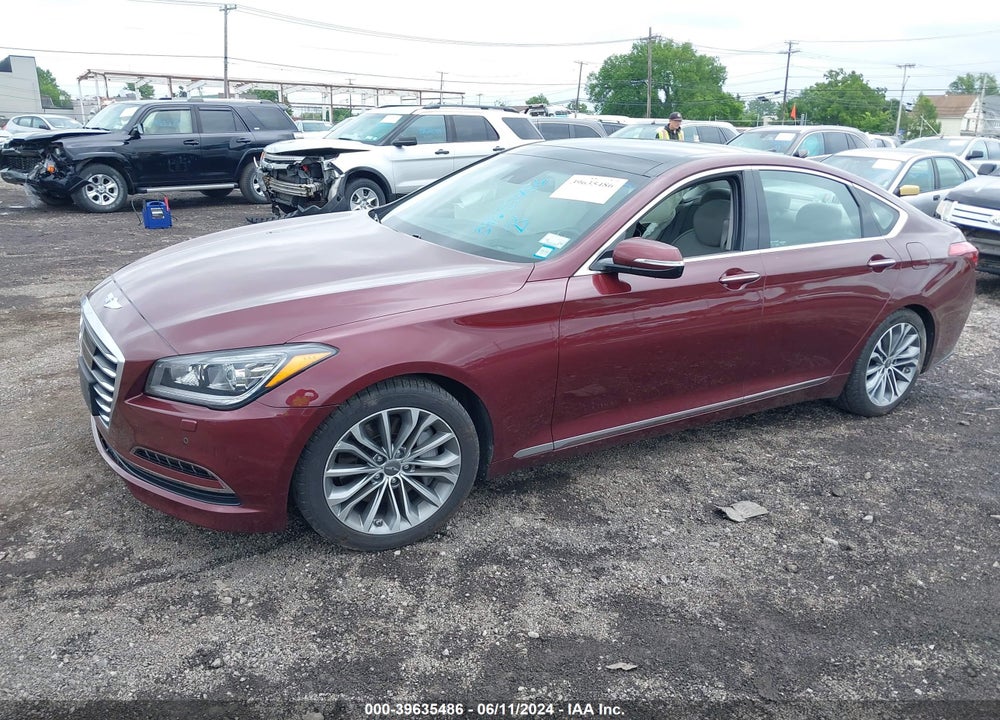 2015 HYUNDAI GENESIS 3.8 VIN: KMHGN4JE7FU099656