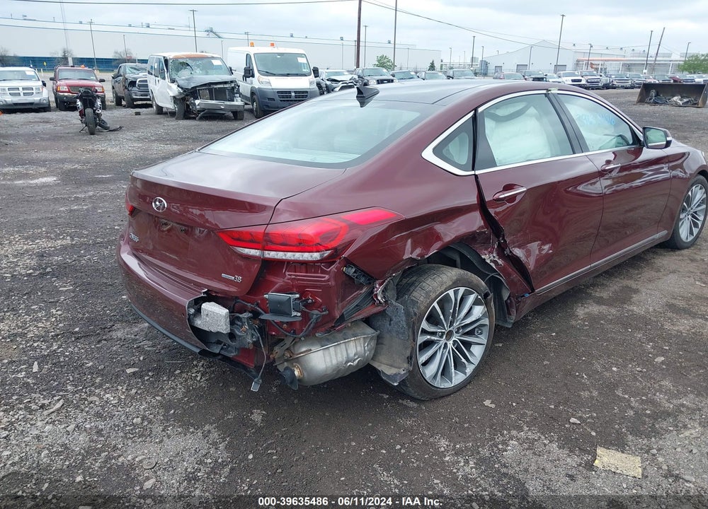 2015 HYUNDAI GENESIS 3.8 VIN: KMHGN4JE7FU099656
