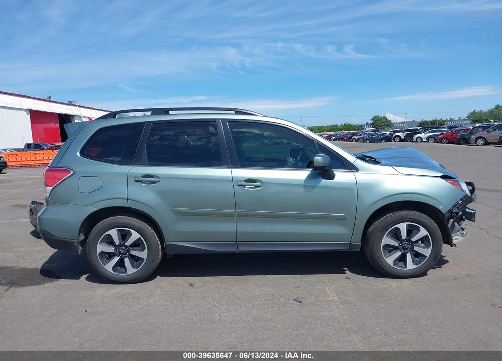 2018 SUBARU FORESTER 2.5I PREMIUM VIN: JF2SJAECXJH615691