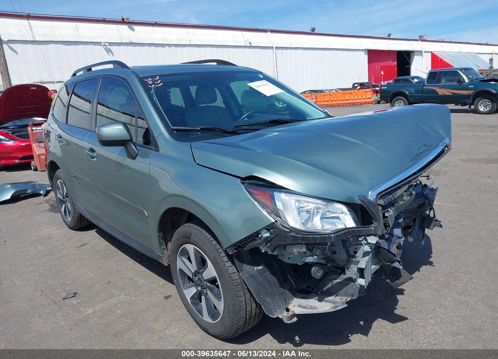 2018 SUBARU FORESTER 2.5I PREMIUM VIN: JF2SJAECXJH615691