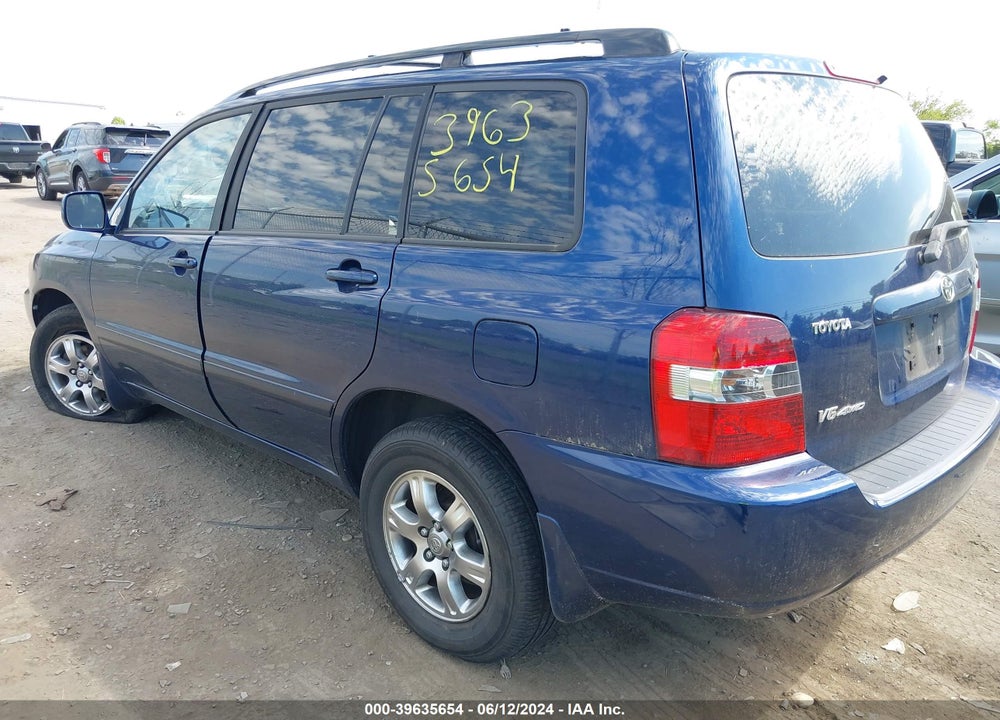 2005 TOYOTA HIGHLANDER V6 VIN: JTEEP21A150117416
