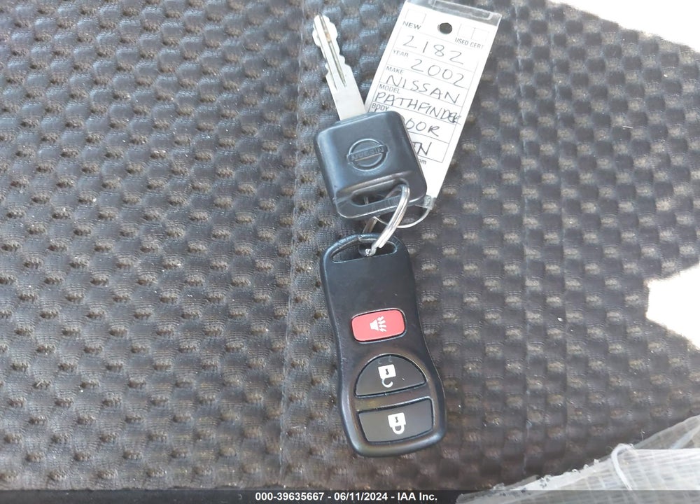2002 NISSAN PATHFINDER VIN: JN8DR09X32W659539