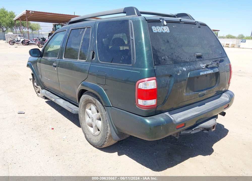 2002 NISSAN PATHFINDER VIN: JN8DR09X32W659539