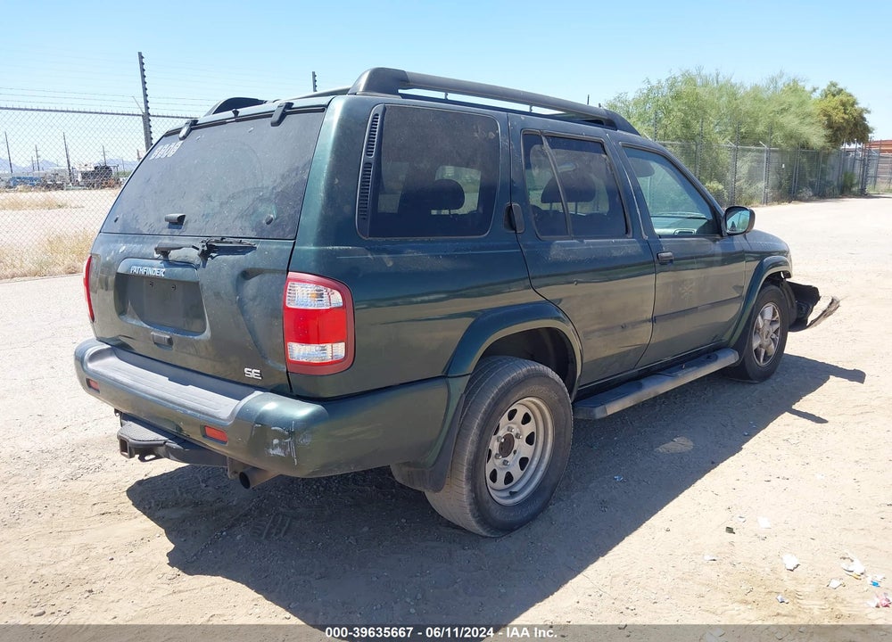 2002 NISSAN PATHFINDER VIN: JN8DR09X32W659539