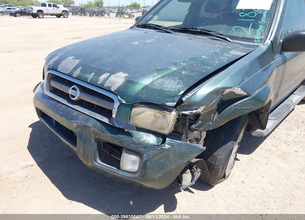 2002 NISSAN PATHFINDER VIN: JN8DR09X32W659539