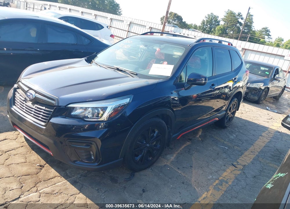 2020 SUBARU FORESTER SPORT VIN: JF2SKARC2LH427063