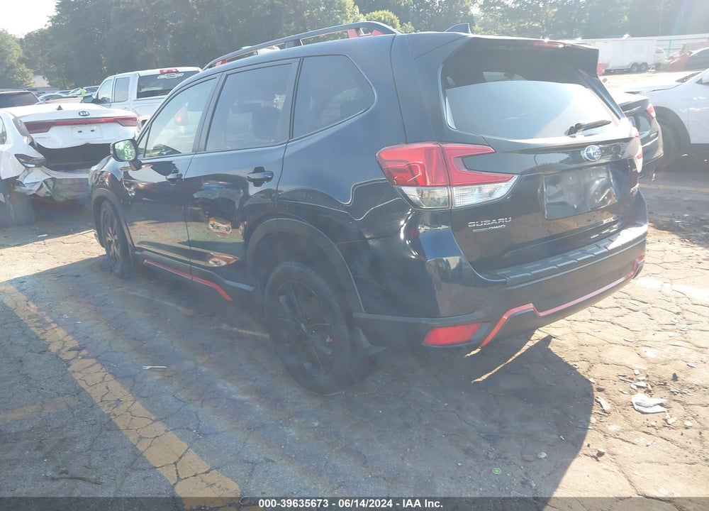 2020 SUBARU FORESTER SPORT VIN: JF2SKARC2LH427063