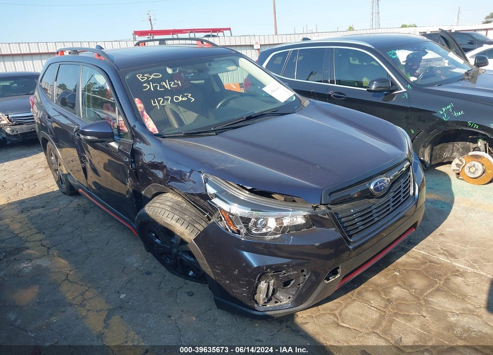 2020 SUBARU FORESTER SPORT VIN: JF2SKARC2LH427063