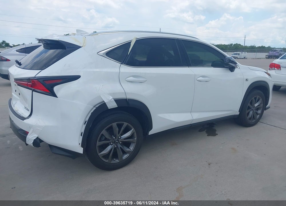 2021 LEXUS NX 300 F-SPORT VIN: JTJSARBZ8M2202131