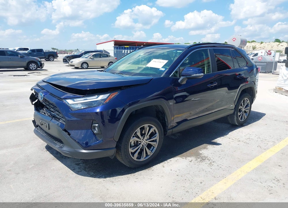 2022 TOYOTA RAV4 HYBRID XLE PREMIUM VIN: JTMB6RFV0ND058995